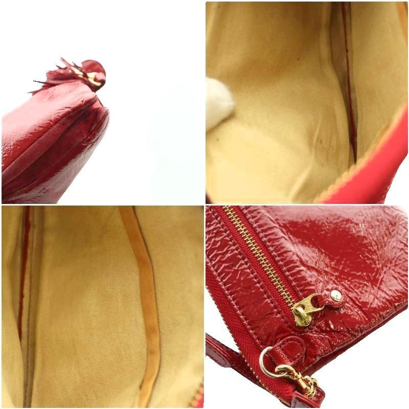 アタオ ATAO ブーブー ショルダーウォレット バッグ 赤 レッド /SS