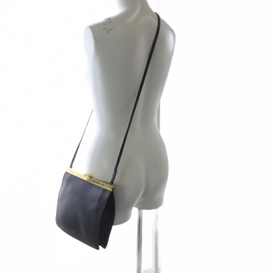 CELINE セリーヌ Phoebe Philo クラスプミニ レザーショルダーバッグ