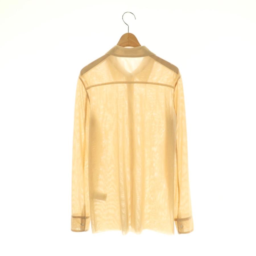 クラネ CLANE 25SS LAYERED SHEER SHIRTS シャツ ブラウス 長袖 前開き 