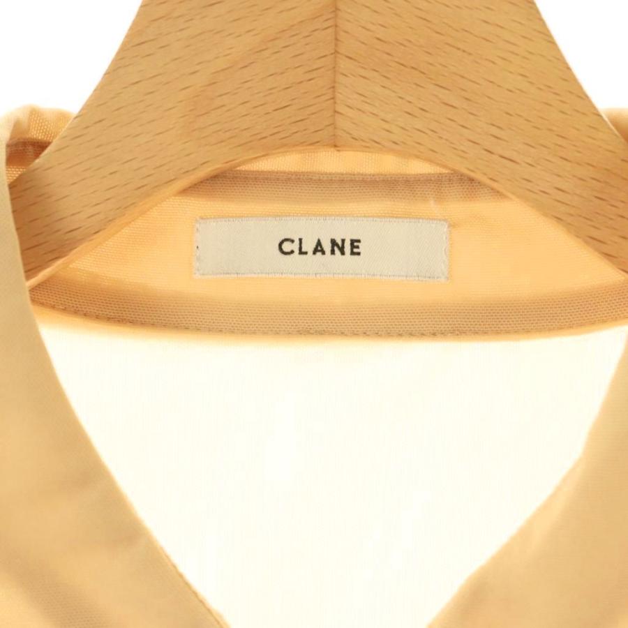 クラネ CLANE 25SS LAYERED SHEER SHIRTS シャツ ブラウス 長袖 前開き 
