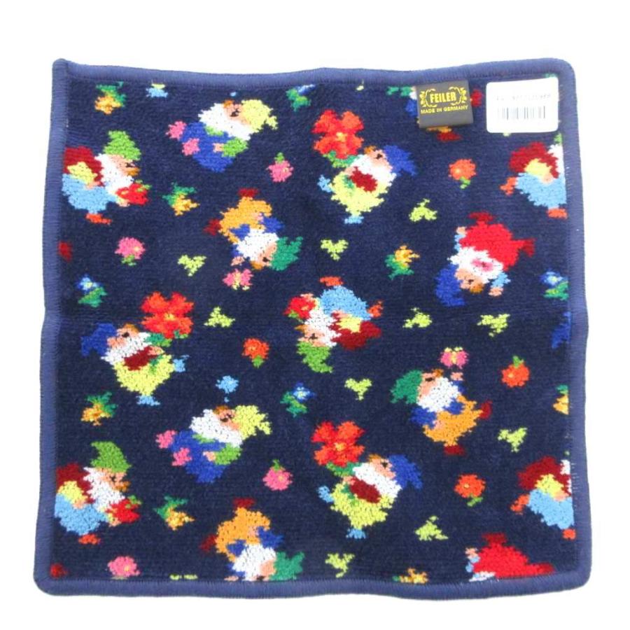 未使用品 フェイラー FEILER プレイフルピクシー 小人 タオルハンカチ
