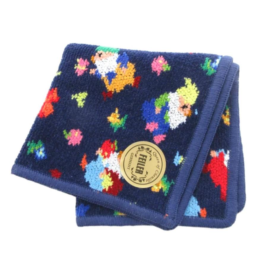 未使用品 フェイラー FEILER プレイフルピクシー 小人 タオルハンカチ