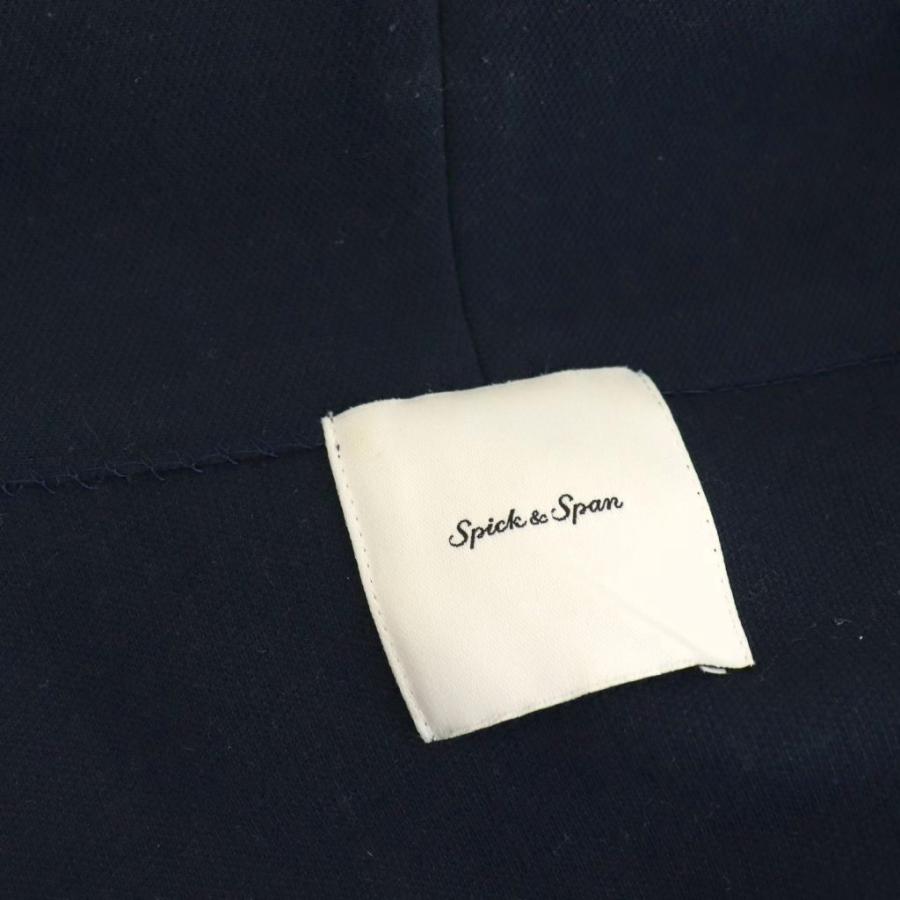 スピック＆スパン フーディーガウン ロングニットカーディガン ロングカーディガン ニット ガウン風 肩落ち オリジナル 春 秋 冬