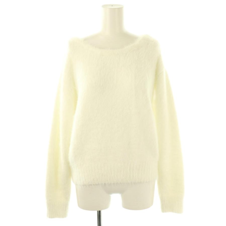 ジャスグリッティー JUSGLITTY 23AW フェザーゆるプルオーバー ニット