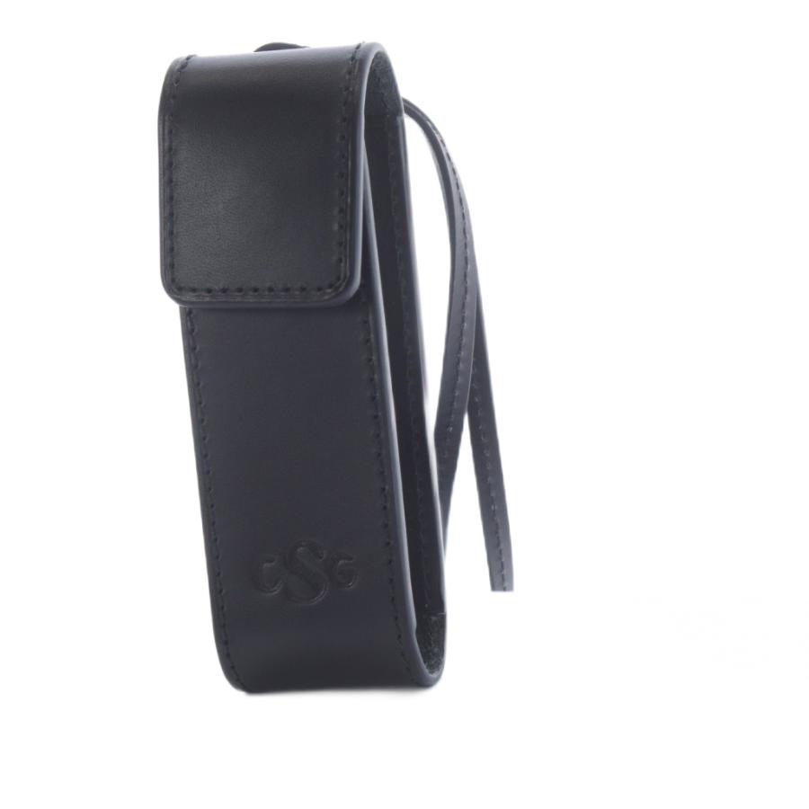 カレンソロジー Curensology 25AW レザーリップケース ブラック /YO21