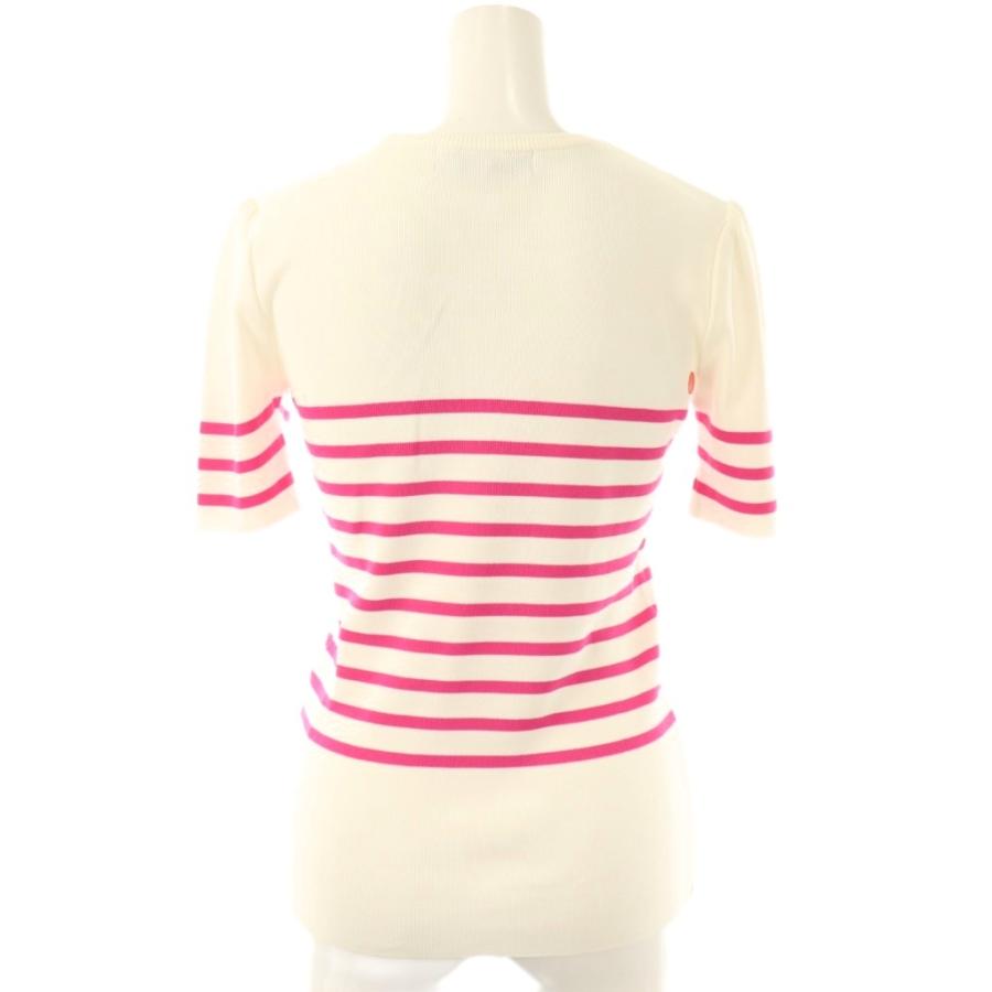 ボーダーズアットバルコニー　ピンクパールニット ボーダーズアットバルコニー 25SS SUMMER RAYON KNIT サマーニット