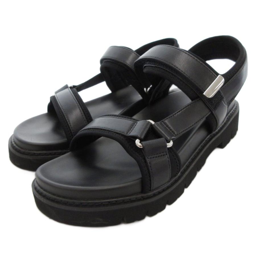 ダイアナ ブラックサンダル DIANA ダイアナ スポーツサンダル XL