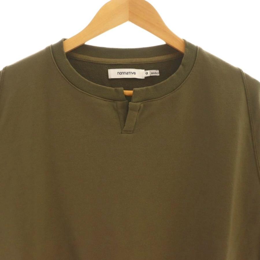 ノンネイティブ nonnative DWELLER S/S T-NECK PULLOVER COTTON SWEAT 
