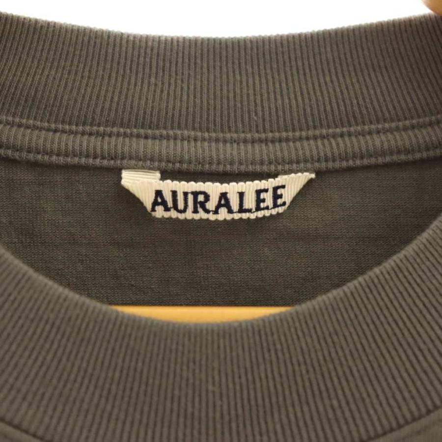 オーラリー AURALEE HEAVY WEIGHT TEETシャツ カットソー 半袖 4  