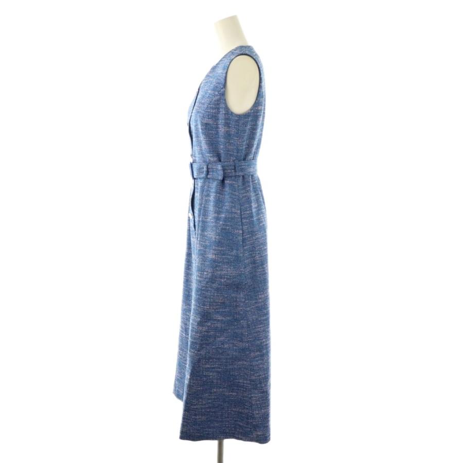 未使用品 アナイ ANAYI 25SS スラブツイードベルト付き ワンピース