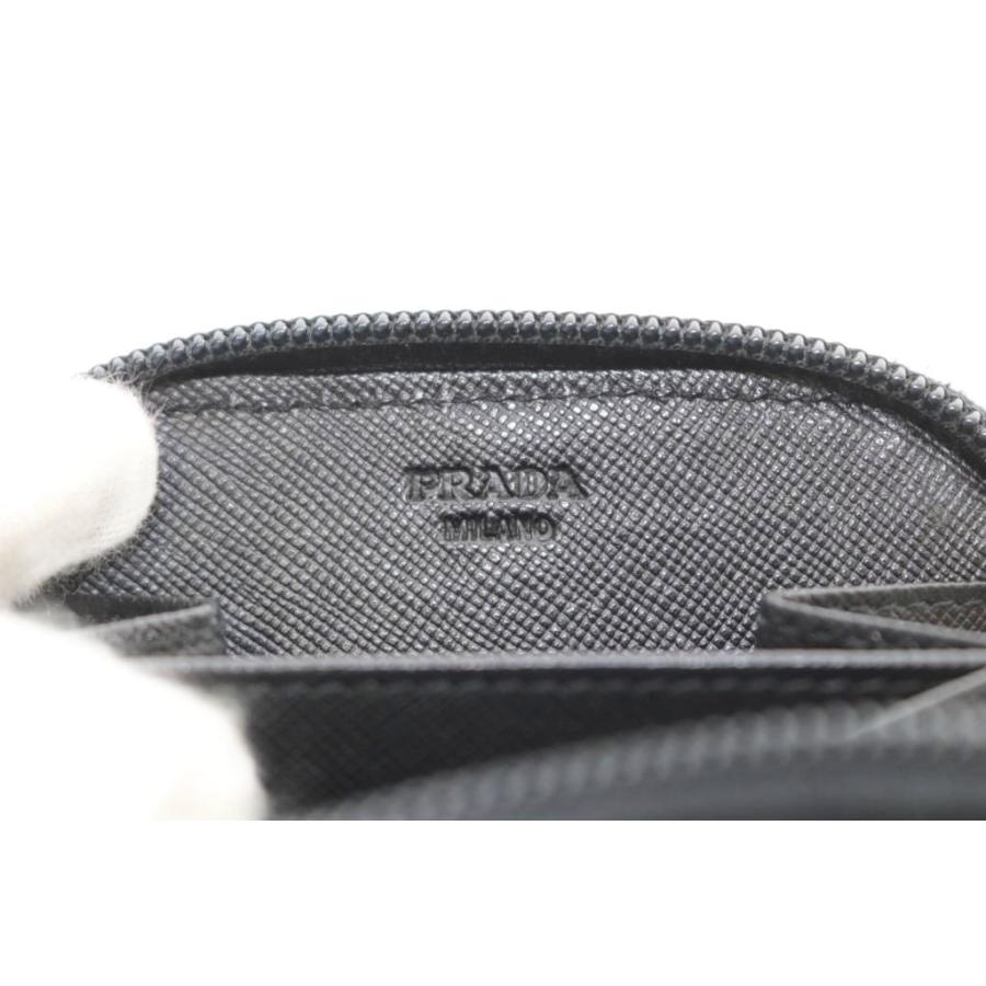 PRADA プラダ コインケース 小銭入れ 三角ロゴプレート ジップ
