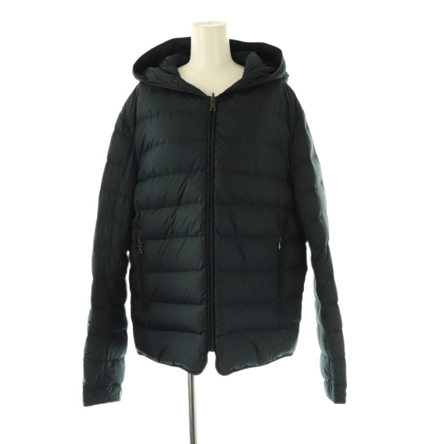 【中古】モンクレール MONCLER AVALON ネバロン ダウンジャケット アウター 2 ネイビー /DF ■OS ■SH レディース MONCLER（モンクレール） MONCLER AVALON ネバロン ダウンジャケット