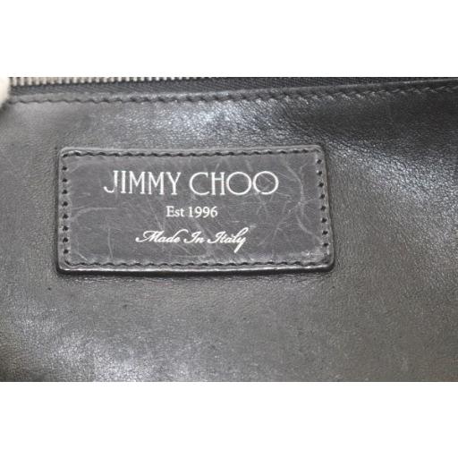 ジミーチュウ JIMMY CHOO トートバッグ ショルダーバッグ ロゴデザイン レザー ブラック /YO7 ■SH ■OH メンズ レディース