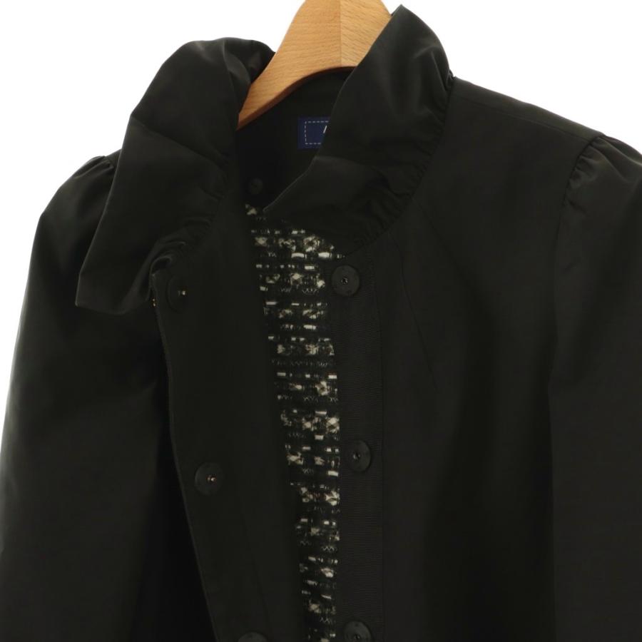 エムズグレイシー M'S GRACY カメリアボタン ライナー付きツイル