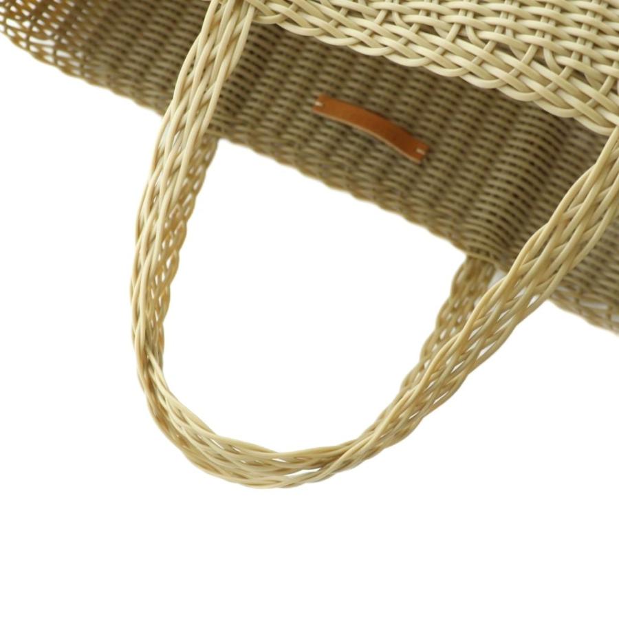 パロローサ PALOROSA FLAT トートバッグ かごバッグ ベージュ /MI □OS