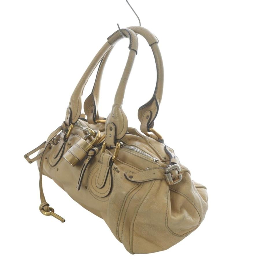 Chloe（クロエ） パディントン レザー ハンドバッグ ベージュ ライト