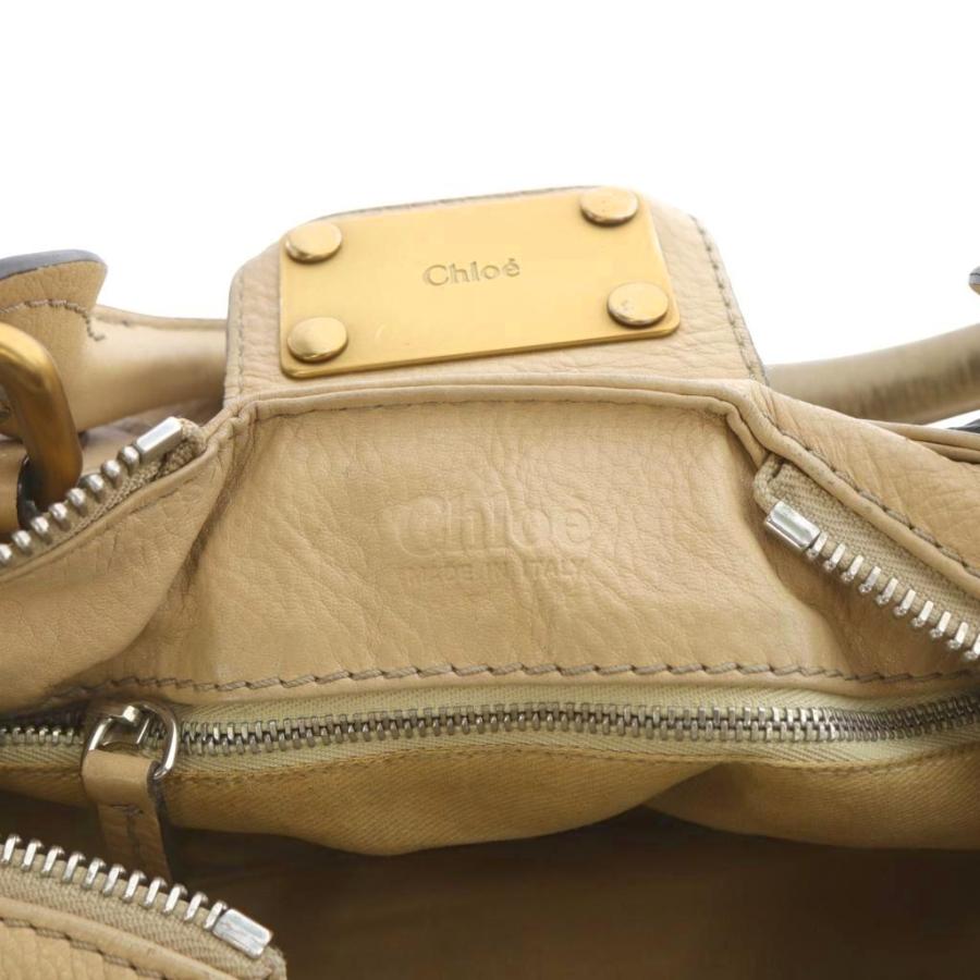 Chloe（クロエ） パディントン レザー ハンドバッグ ベージュ ライト