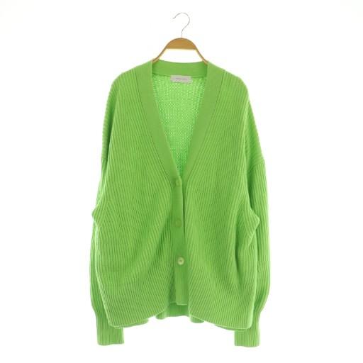 ADAM ET ROPE'（アダムエロペ） 畦ボクシーニットカーディガン 長袖