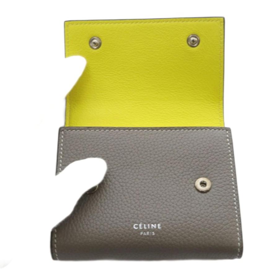 CELINE（セリーヌ） フィービー 三つ折りウォレット 財布 ロゴ 