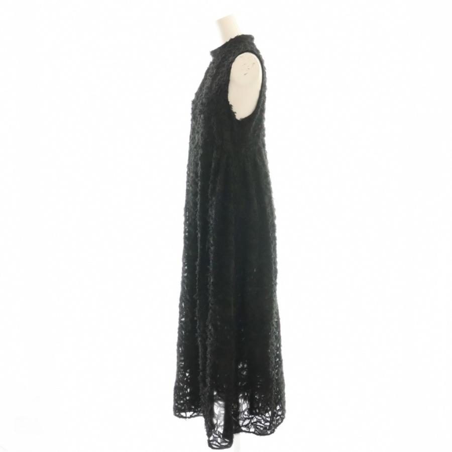ZARA（ザラ） ZARA 25SS フリンジ付きミディ丈ワンピース ノースリーブ 