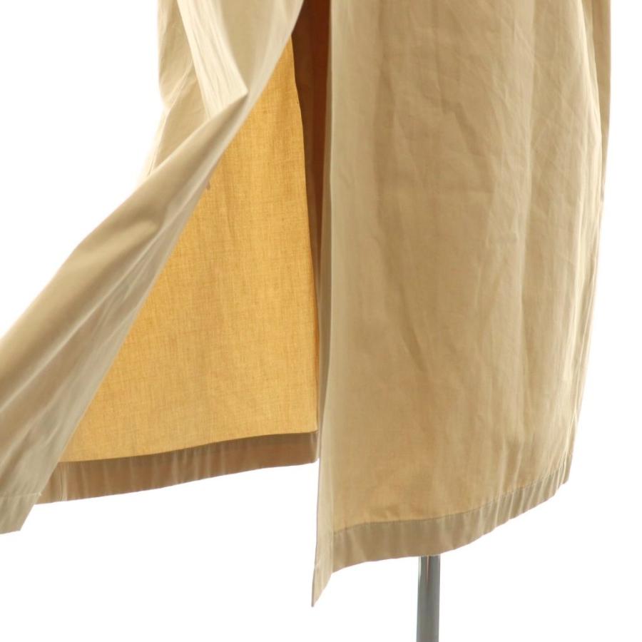 【中古】ドゥーズィエムクラス エブリデイアイライク Soutien Collar コート スプリングコート ロング ベージュ ドゥーズィエムクラス エブリデイアイライク Soutien Collar コート