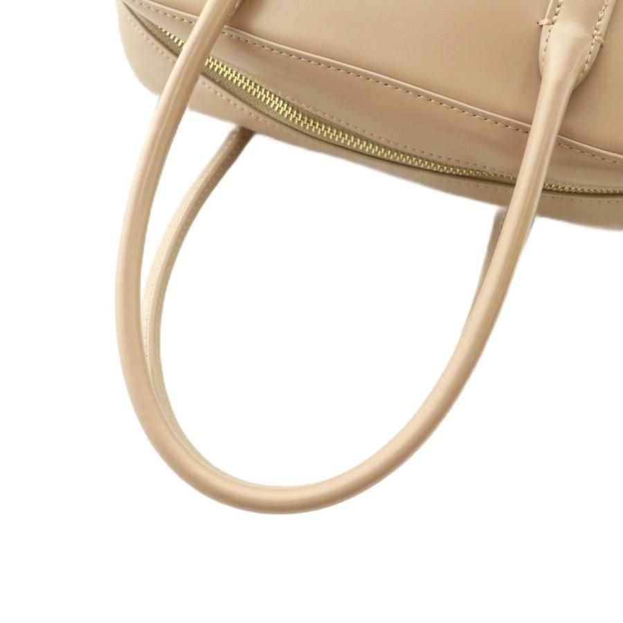 ハーリップトゥTrois Logo Mini Boston nude beige New color] Trois Logo Mini Boston Bag