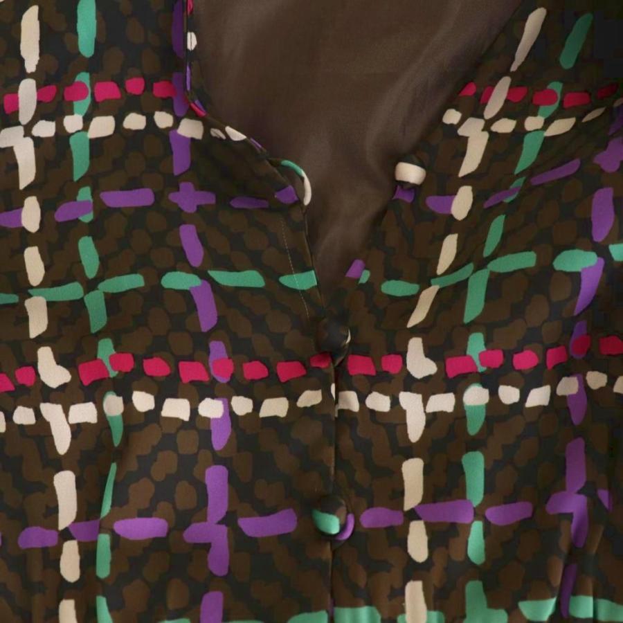 グレースクラス ヘリンボーンチェックプリントワンピース グレースクラス GRACE Class 23AW ヘリンボーンチェックプリント