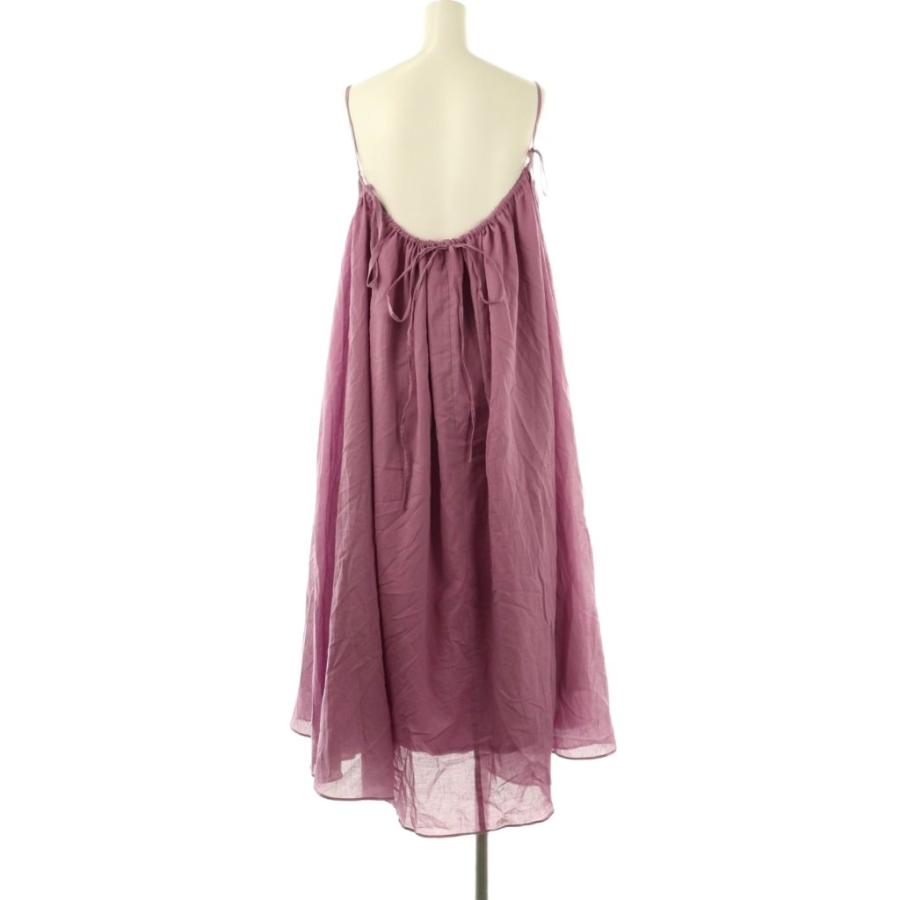 【中古】ワランス WALANCE 2way キャミワンピース ギャザー フレア ピンクパープル /ES ■OS レディース ワランス WALANCE 2way キャミワンピース ギャザー フレア ピンク