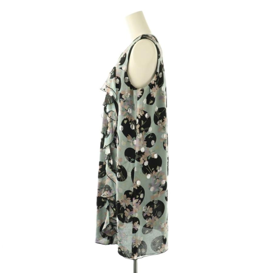 ANNA SUI（アナスイ） ANNA SUI USA製 シルクノースリーブ フリル