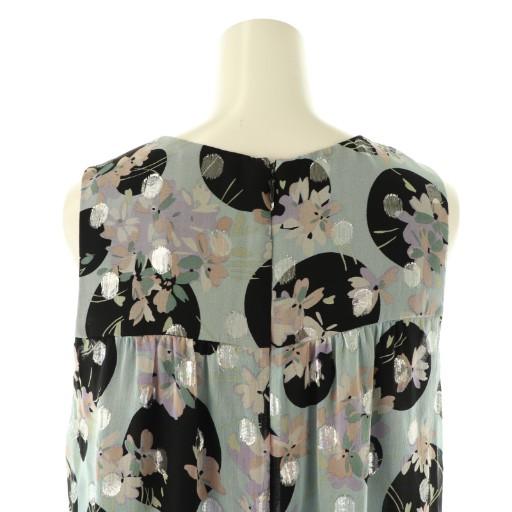 ANNA SUI（アナスイ） ANNA SUI USA製 シルクノースリーブ フリル