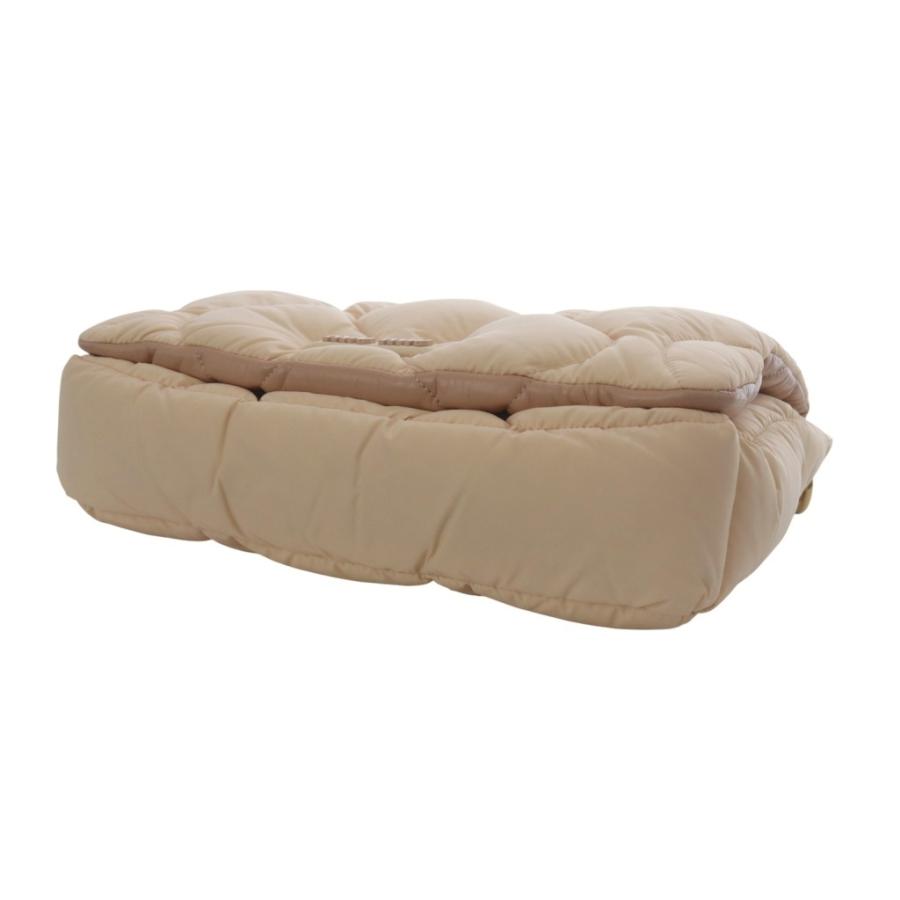 【中古】ミュウミュウ miumiu パデット キルティング チェーンバッグ 肩掛け トートバッグ ピンクベージュ 5BD219 miu miu（ミュウミュウ） パデット キルティング チェーンバッグ