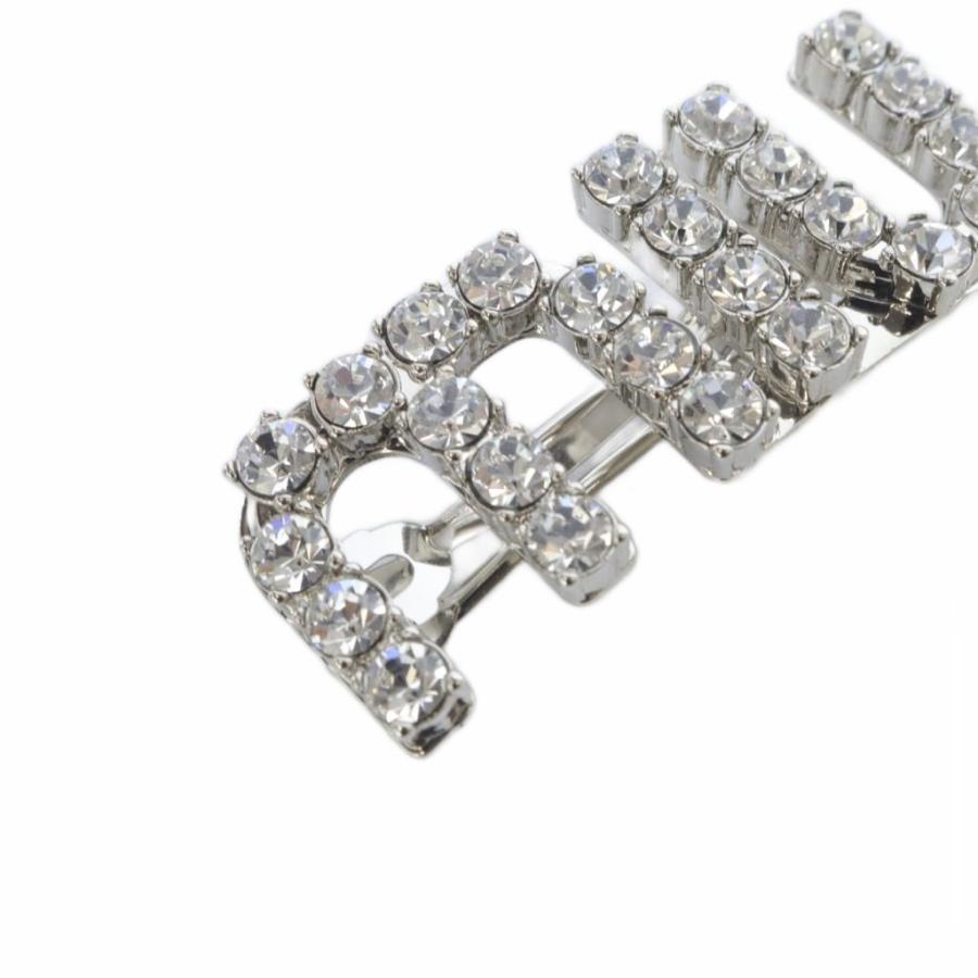 miumiu ミュウミュウ ビジュー クリスタル バレッタ クリップ 美品 楽天市場】MIUMIU ミュウミュウ バレッタ 5JF082 2DNC レディース ヘア