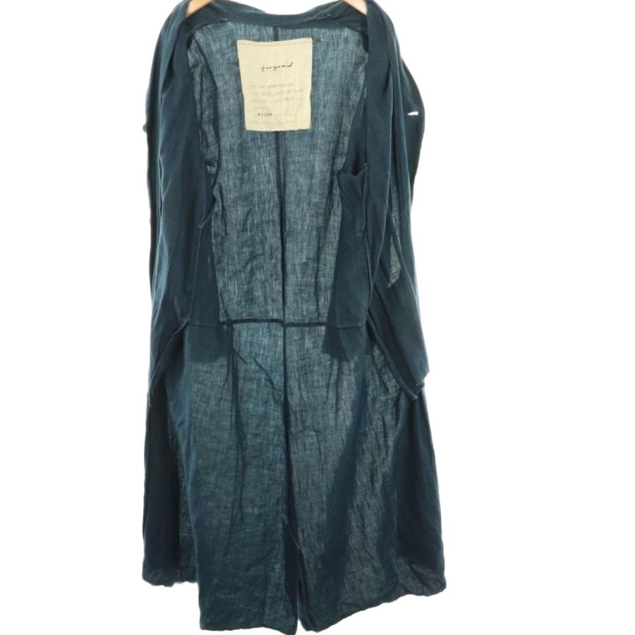 トゥーグッド toogood THE FISHMONGER 002 リネン コート デニム 1