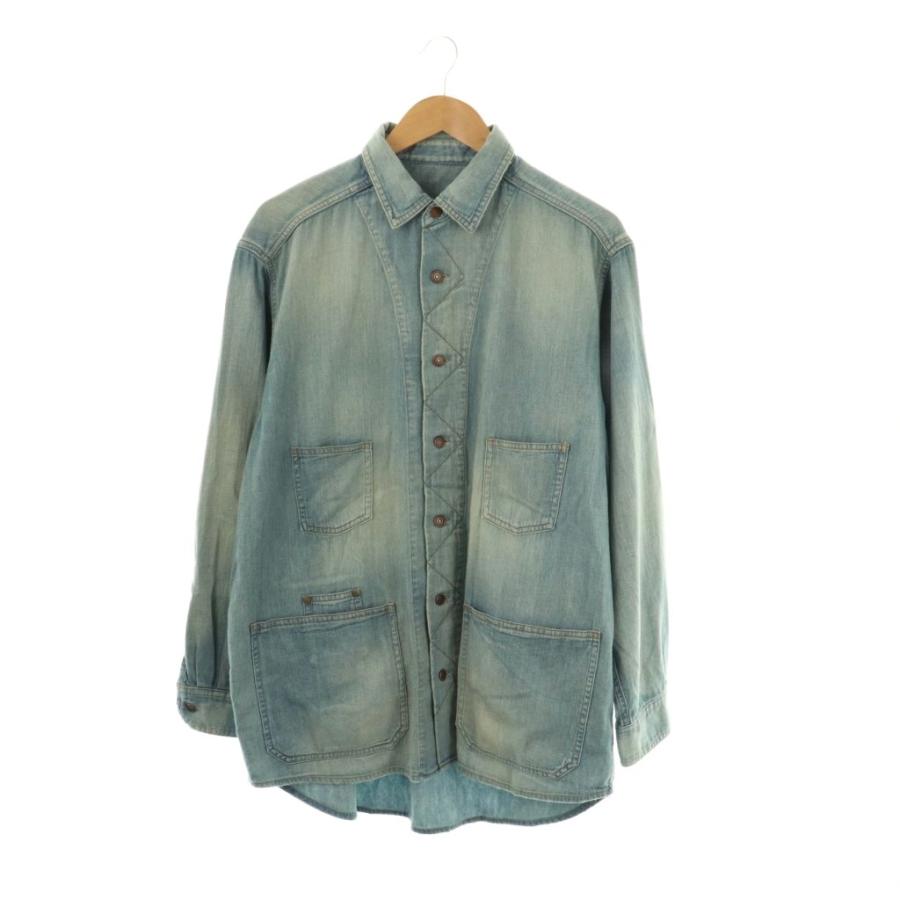 マーティーアンドサンズ 25AW DENIM SHIRTS COVERALL デニムジャケット
