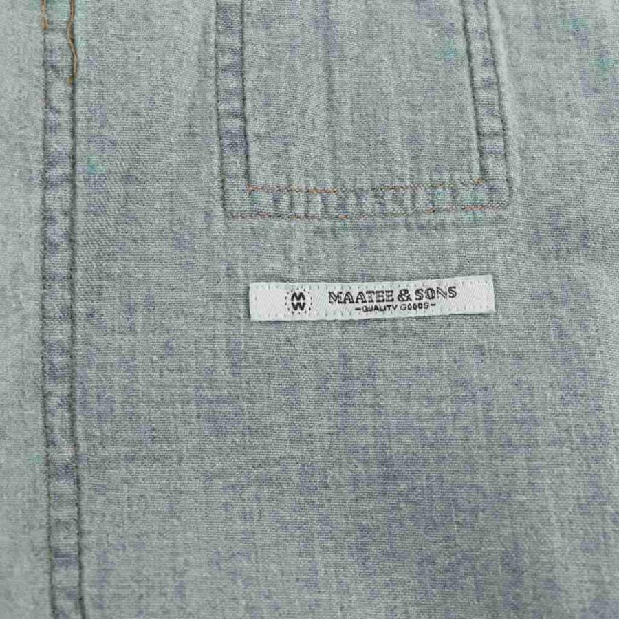 マーティーアンドサンズ 25AW DENIM SHIRTS COVERALL デニムジャケット