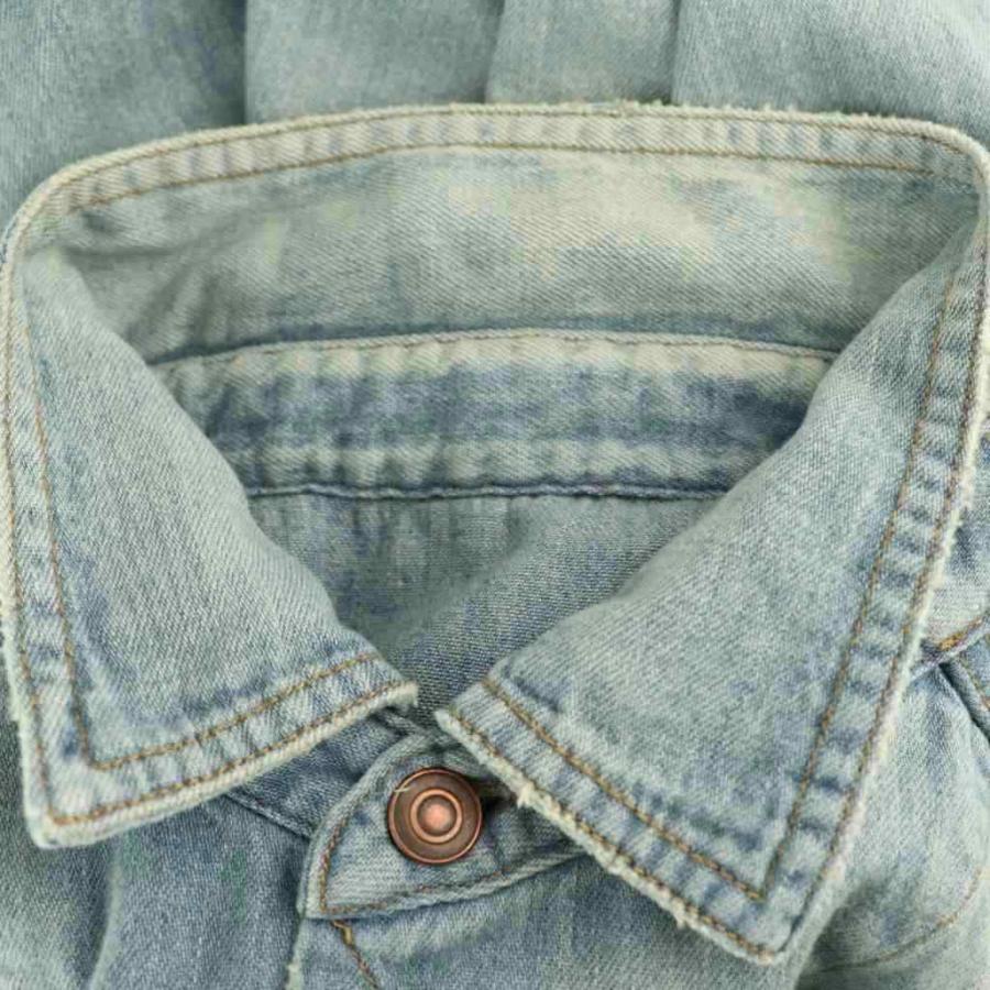 マーティーアンドサンズ 25AW DENIM SHIRTS COVERALL デニムジャケット
