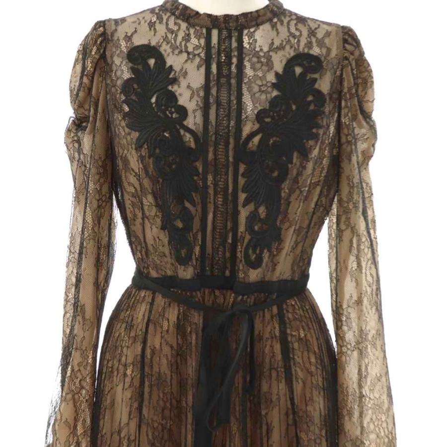 Her lip to ハーリップトゥ 23AW Lace-Trimmed Pleated Long Dress