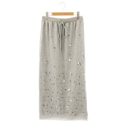 アメリヴィンテージ Ameri VINTAGE 25SS BIJOU MOTIF SWEAT SKIRT