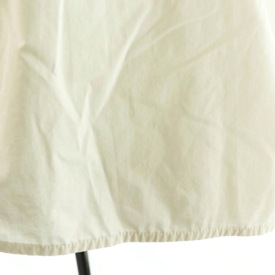 ヨリ yori スカラップ刺繍サマーシャツ 36 オフホワイト /DO □OS