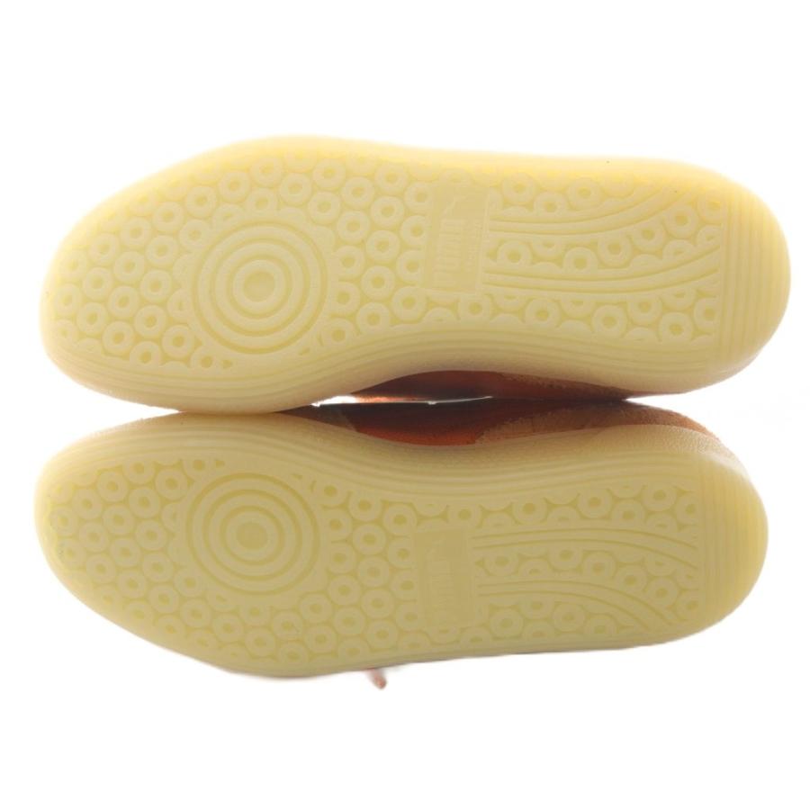 PUMA 未使用品 プーマ PALERMO HAIRY スニーカー 24cm オレンジ 397251