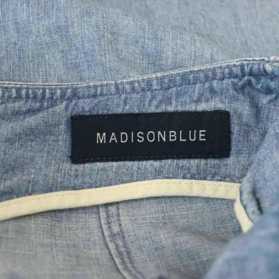 マディソンブルー MADISONBLUE タイトデニムスカート ロング S ライト