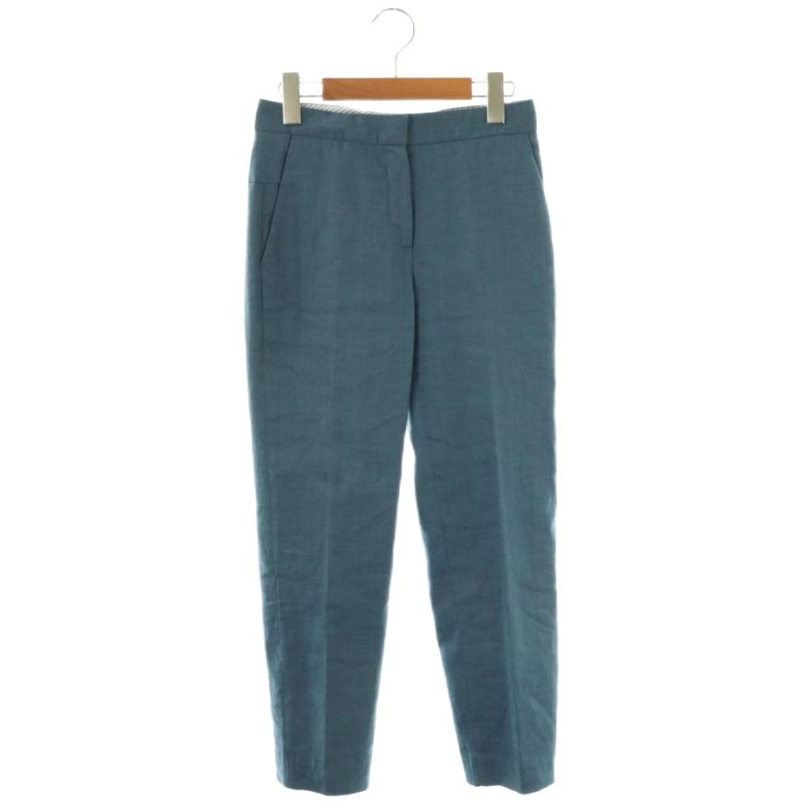 マッシモドゥッティ Massimo Dutti リネンブレンドパンツ テーパード 