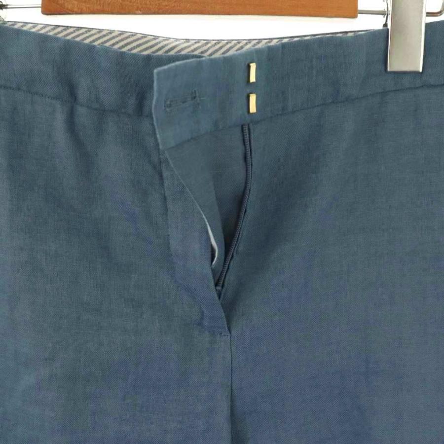 マッシモドゥッティ Massimo Dutti リネンブレンドパンツ テーパード 