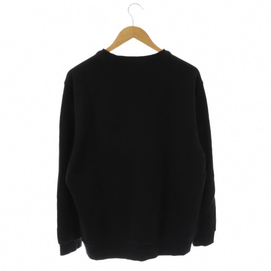 BURBERRY（バーバリー） ロゴスウェット カットソー 長袖 M ブラック
