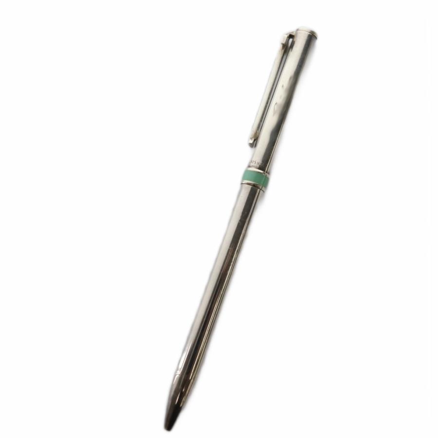 Tiffany & Co. 銀製　シルバー　ボールペン 本体 ティファニー TIFFANY & CO. ツイスト式ボールペン Tクリップ シルバー