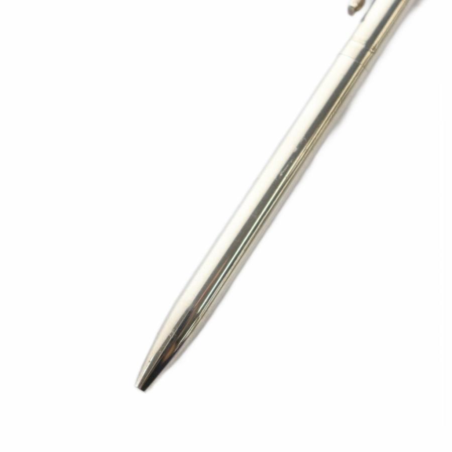 ティファニー TIFFANY & CO. ツイスト式ボールペン Tクリップ シルバー