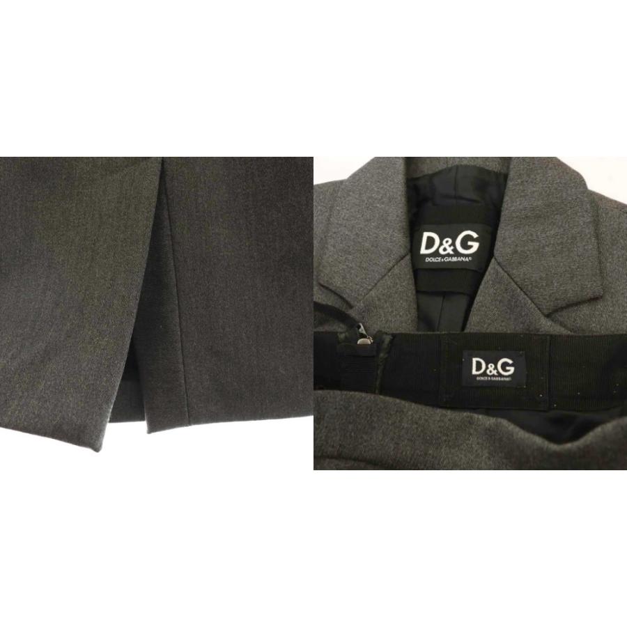 ディー&ジー ドルガバ ドルチェ&ガッバーナ D&G ウールジャケット