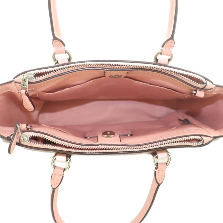 COACH Signature ハンドバッグ ピンク COACH（コーチ） COACH 2WAYバッグ ハンドバッグ ショルダーバッグ