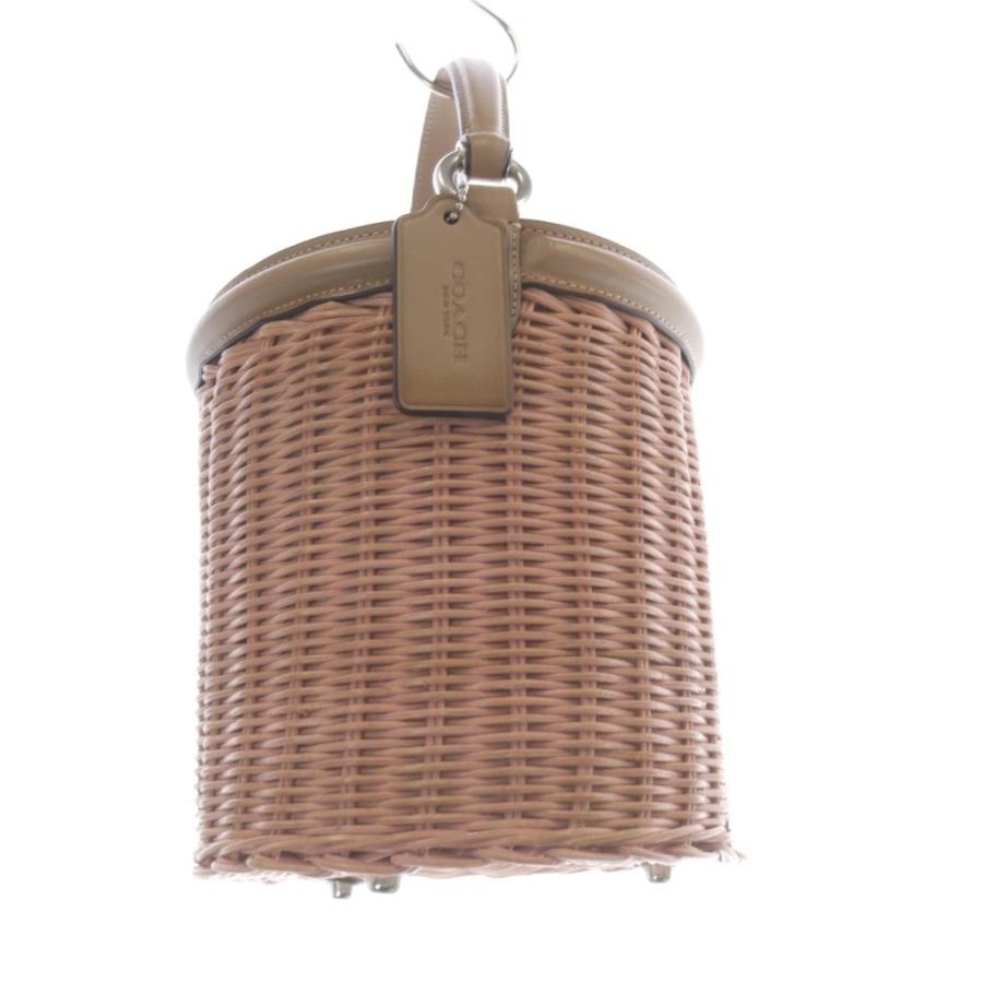 COACH コーチ バケット かごバッグ ショルダーバッグ 2way ピンク