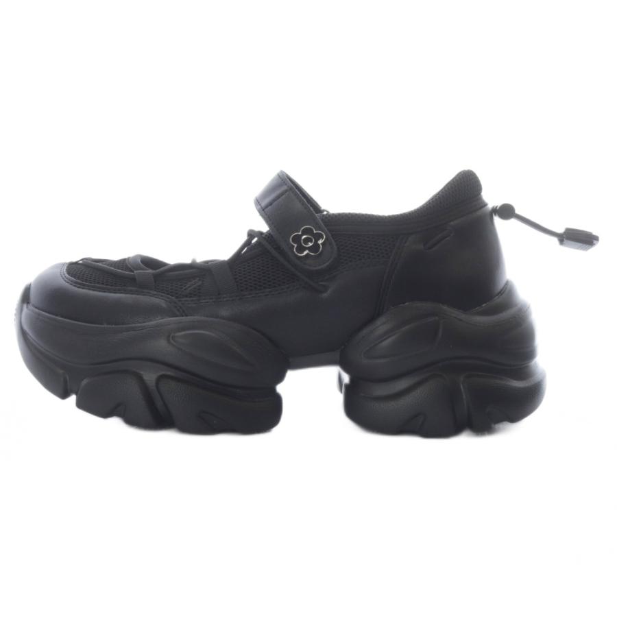 マリークワント MARY QUANT PUBLUX クロスコード バレエ スニーカー